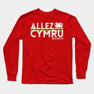 Allez Cymru, Welsh Rugby Long Sleeve T-Shirt